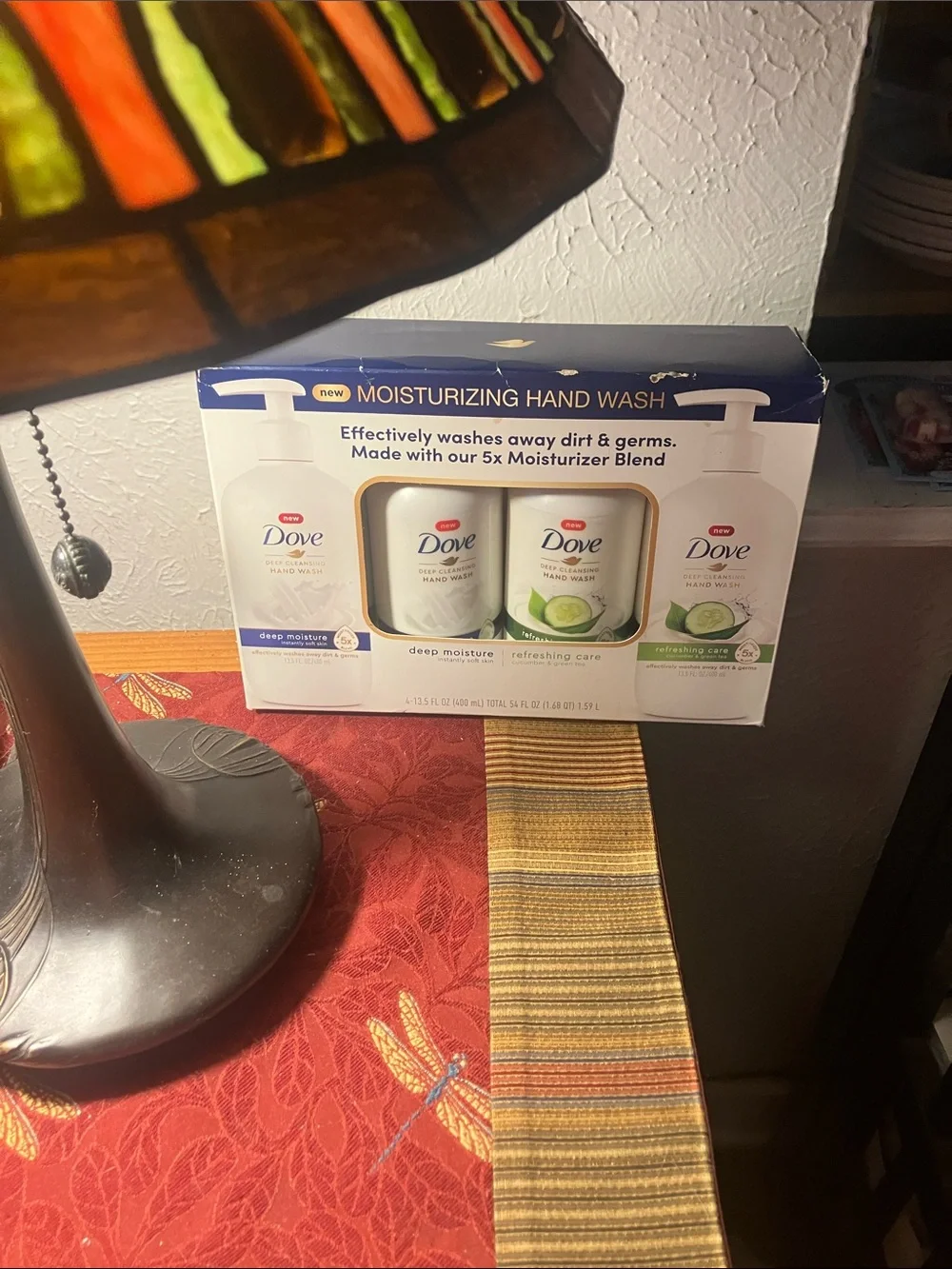 Dove Moisturizing Hand Wash Trio - White